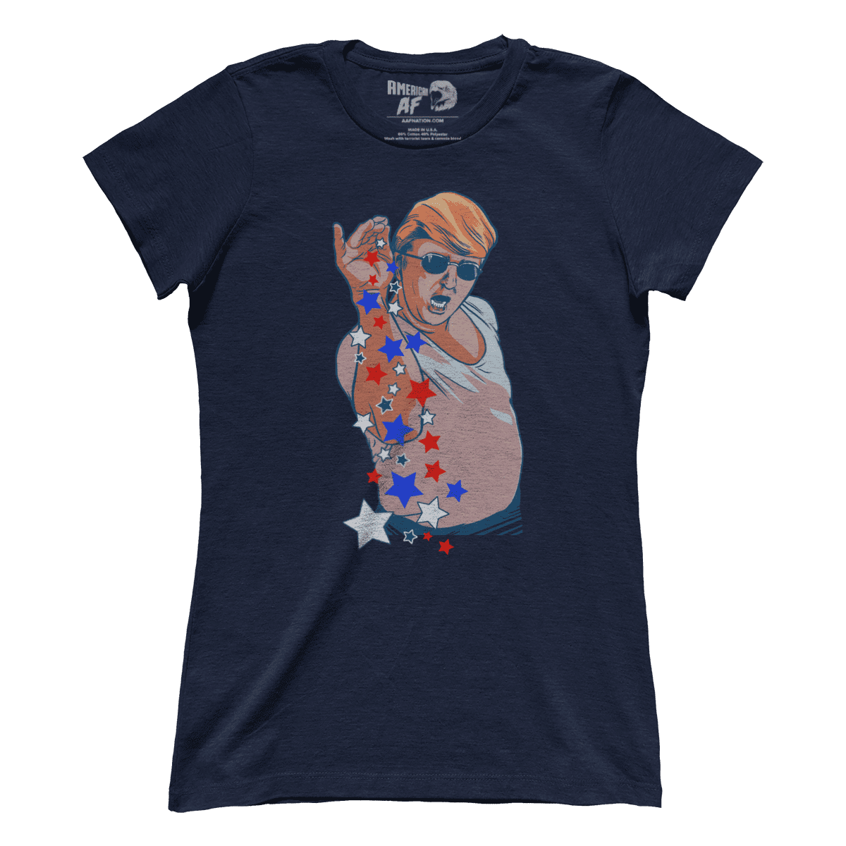 T-shirt Premium Ladies Tee / Navy / S Salt Bae Trump (Ladies)