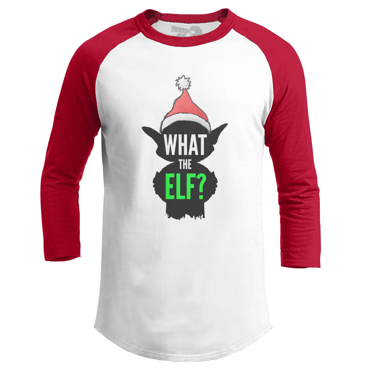 Raglan Raglan / White/Red / S What The Elf