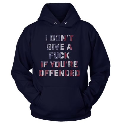 T-shirt Unisex Hoodie / Navy / 5XL F Offended - RAW
