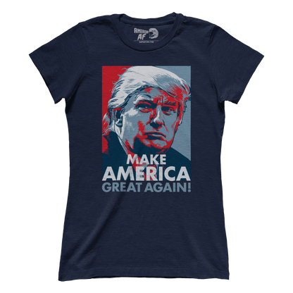 T-shirt Premium Ladies Tee / Navy / S Make America Great Again (Ladies)