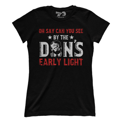 T-shirt Premium Ladies Tee / Black / S The Don's Early Light (Ladies)