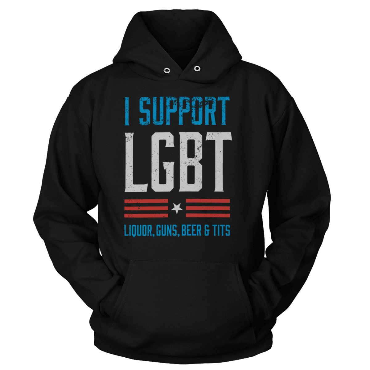 T-shirt Unisex Hoodie / Black / 5XL LGBT