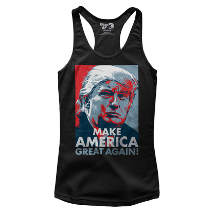 T-shirt Premium Ladies Racerback Tank / Black / XS Make America Great Again (Ladies)