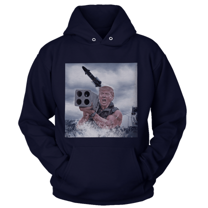T-shirt Unisex Hoodie / Navy / S Warheads on Foreheads (Ladies)