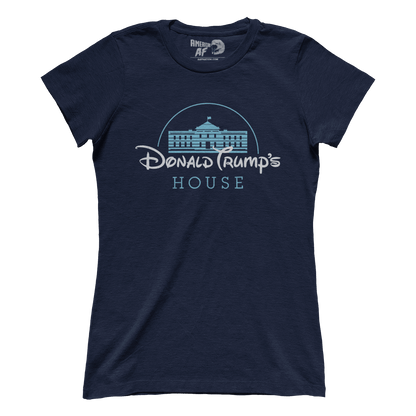T-shirt Premium Ladies Tee / Navy / S Donald Trump's House (Ladies)