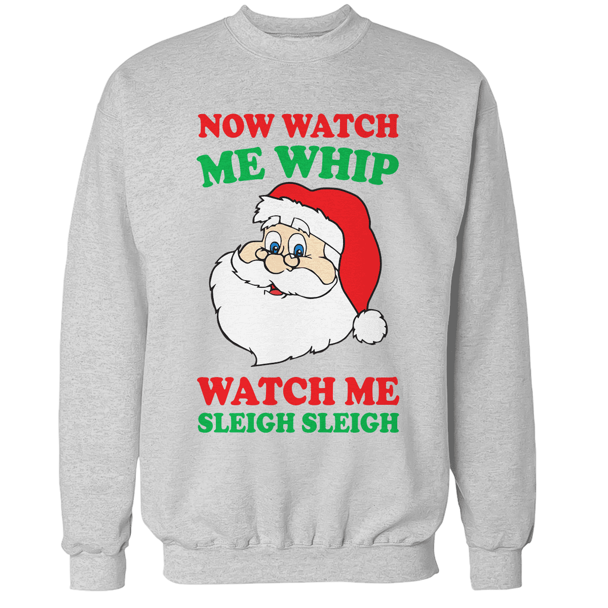 Raglan Premium Sweatshirt / Heather Gray / S Now Watch Me Whip