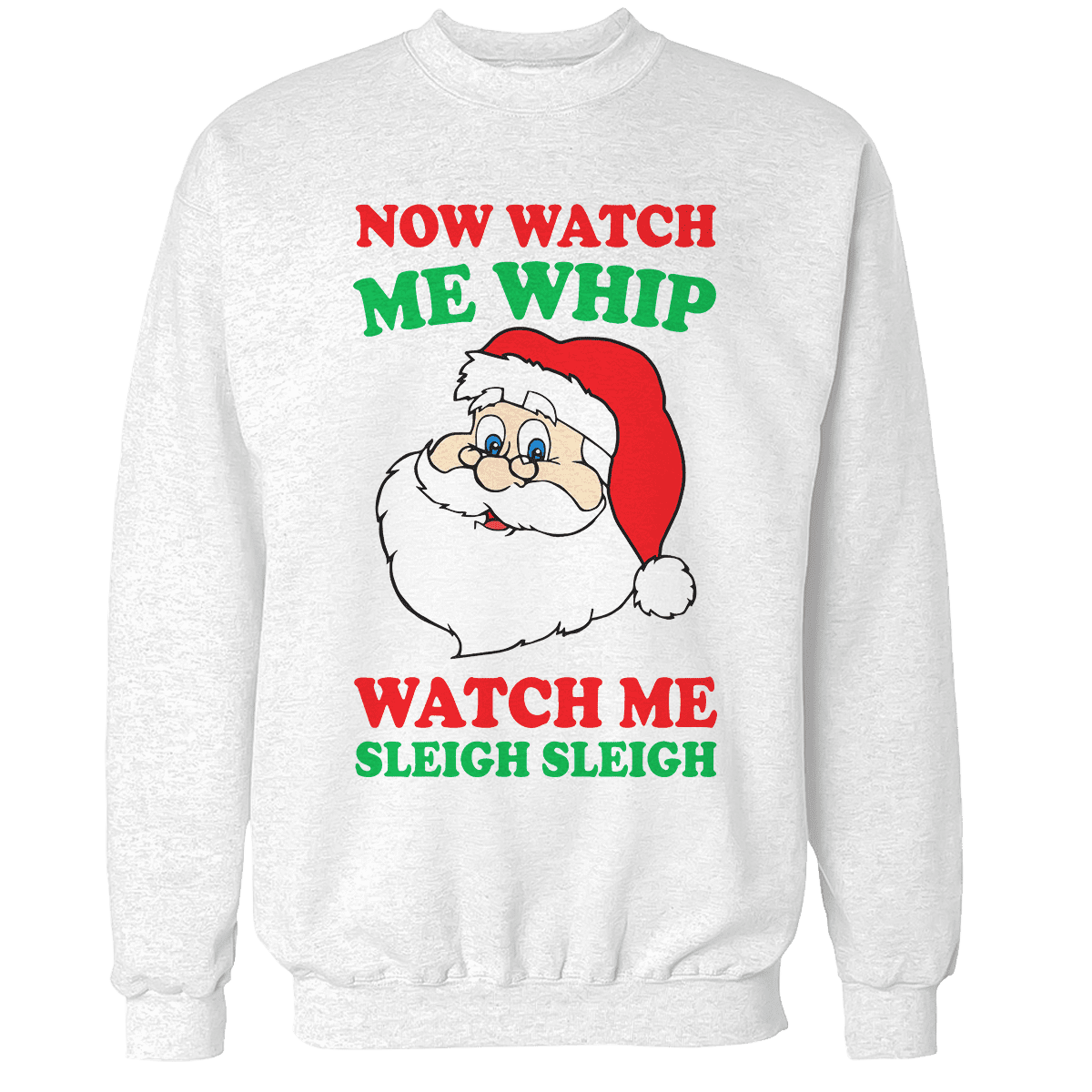 Raglan Premium Sweatshirt / White / S Now Watch Me Whip